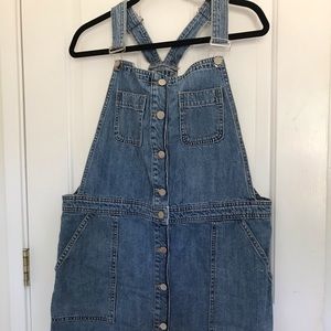 ASOS denim button down skirt-all